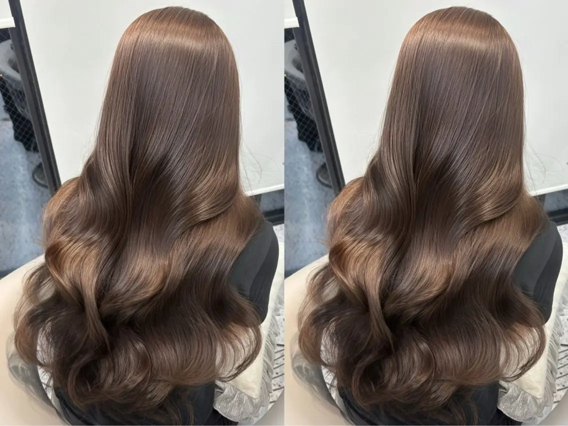 ロング レイヤーカット 🎀透明感カラー shizuka🎀のヘアスタイル