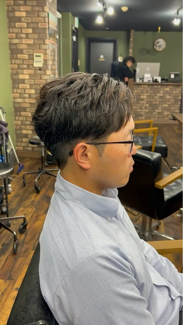 メンズ 井高 洸のヘアスタイル