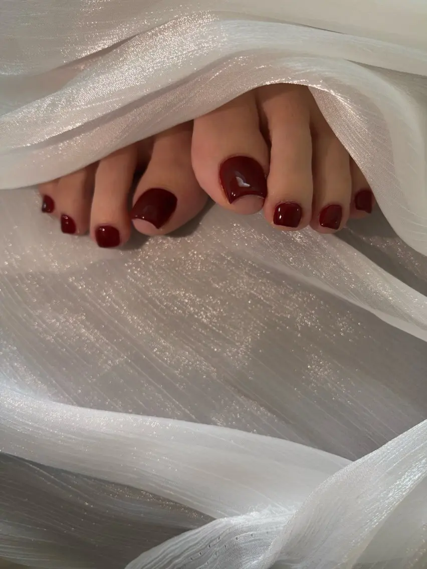 ネイル フットネイル ワンカラーネイル フットネイル K. nailのネイルデザイン