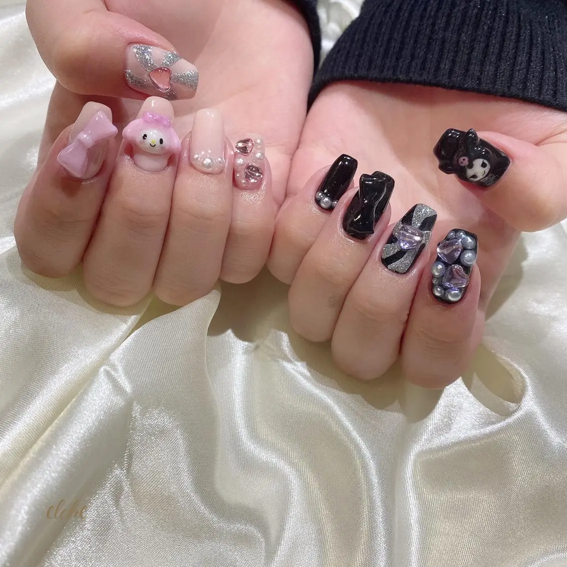 ネイル ハンドネイル 西岡 杏のネイルデザイン