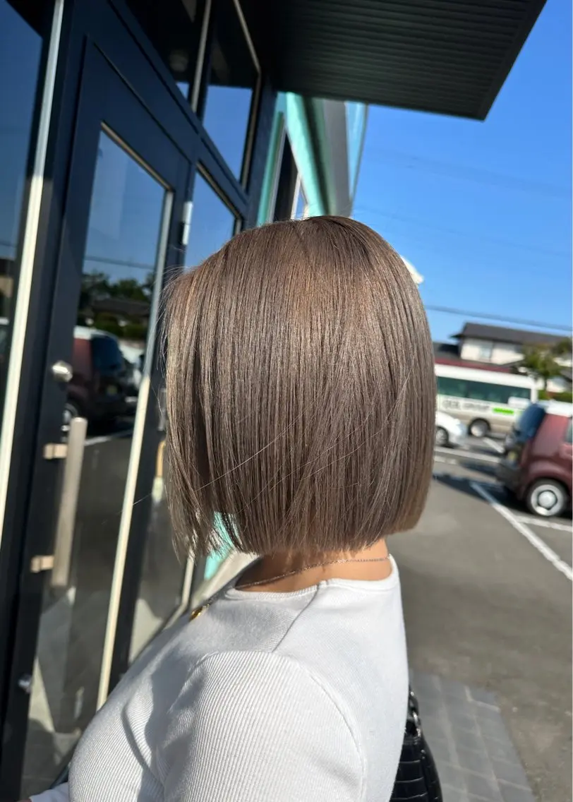 ショート ヘアカラー トリートメント 髪質改善/艶髪様 🍎豊田修太郎のヘアスタイル