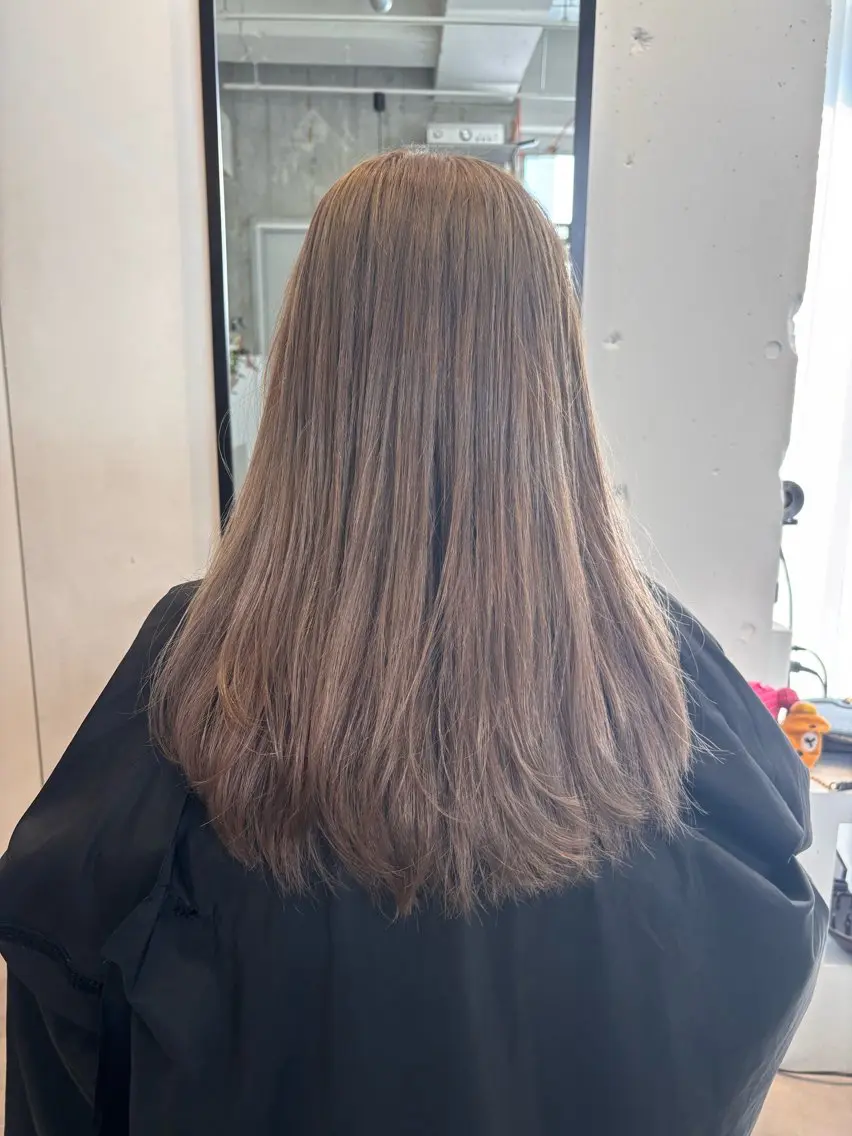 ロング カラー 中野 晴登のヘアスタイル