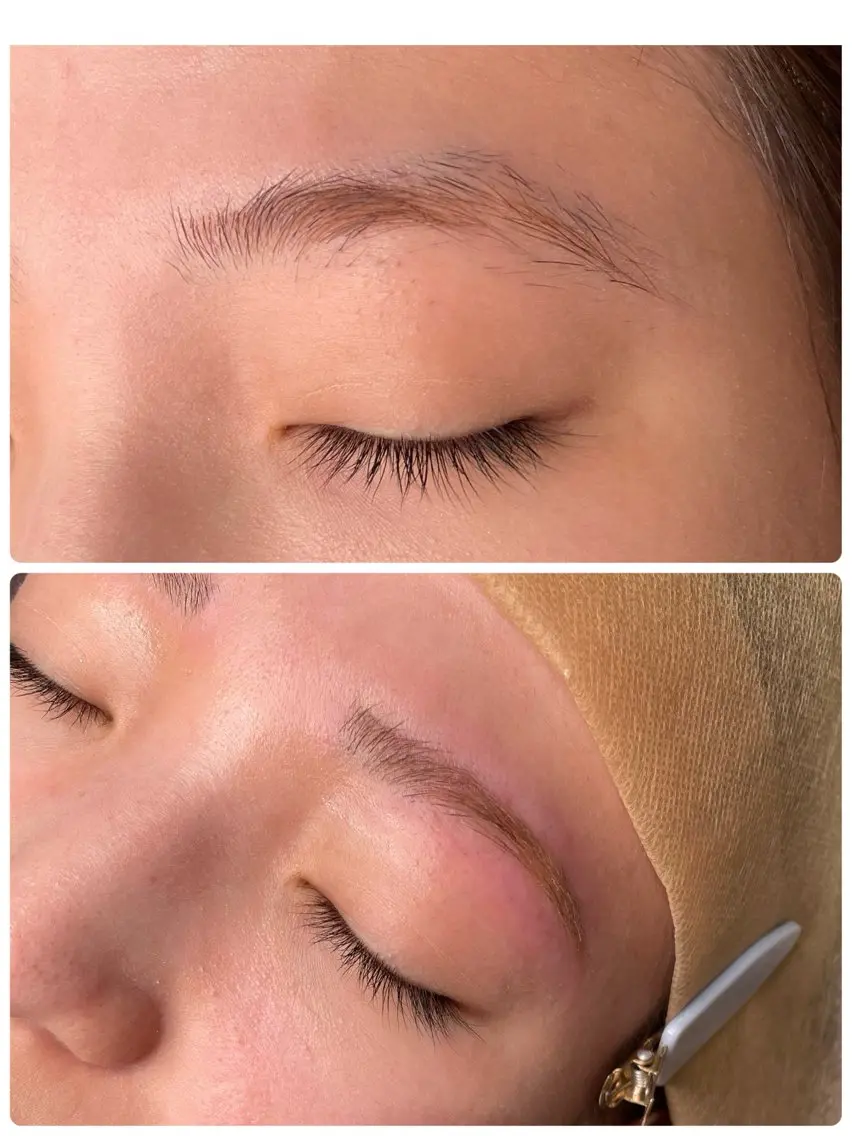 アイブロウ ワックス脱毛 mai CHION eyelashのマツエク・マツパデザイン