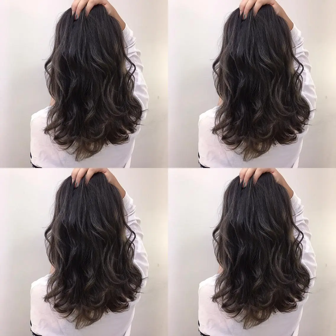 セミロング カラー カット ヘアカラー ブリーチカラー/ 岩破瑞希のヘアスタイル