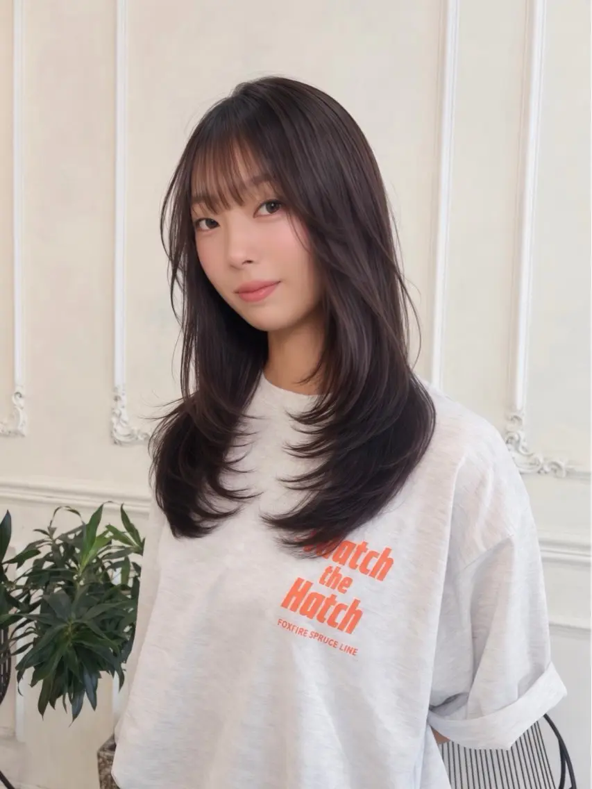 ロング Maison HALU宮本 楓のヘアスタイル