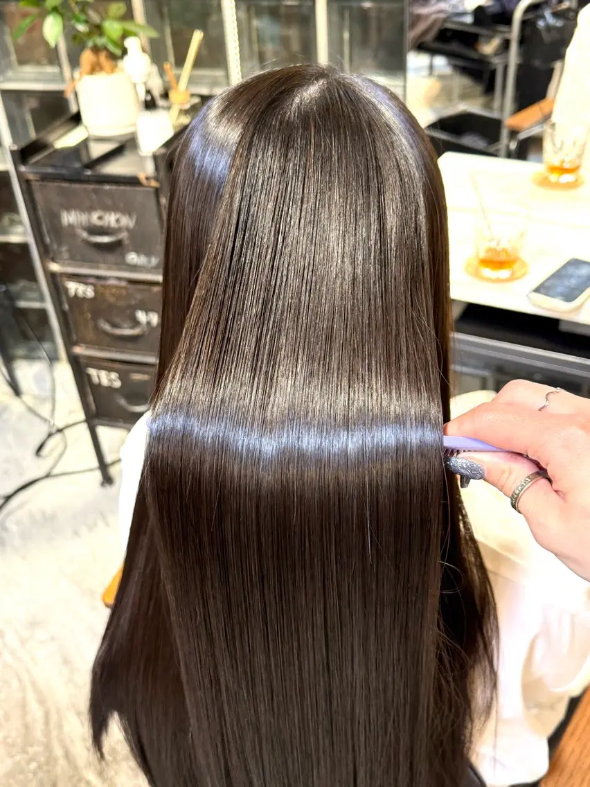 海老沼 佳緒のヘアスタイル