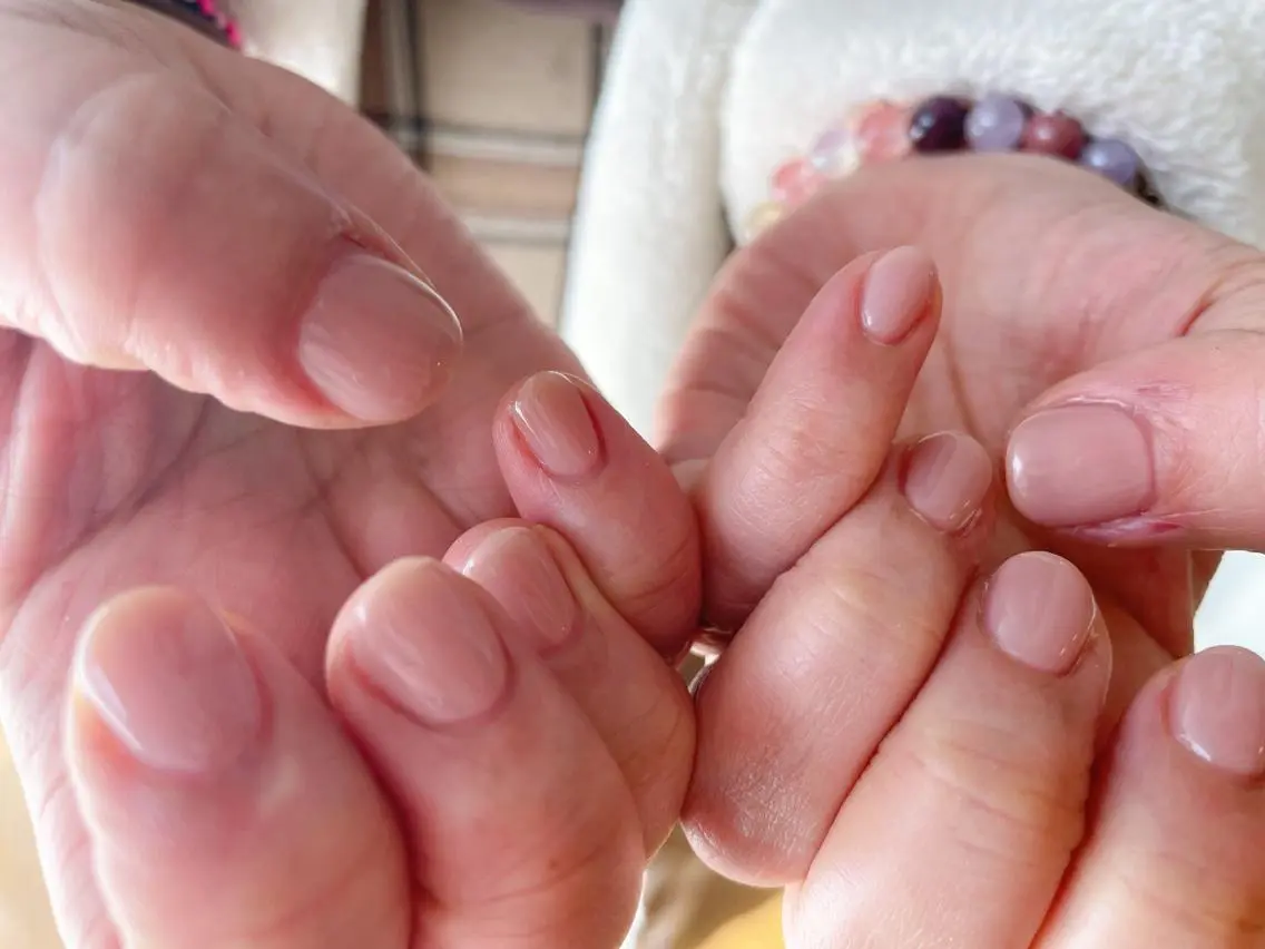 ネイル フットネイル フレンチネイル ジェルネイル ハート 韓国ネイル ハンドネイル mogunail &blowのネイルデザイン