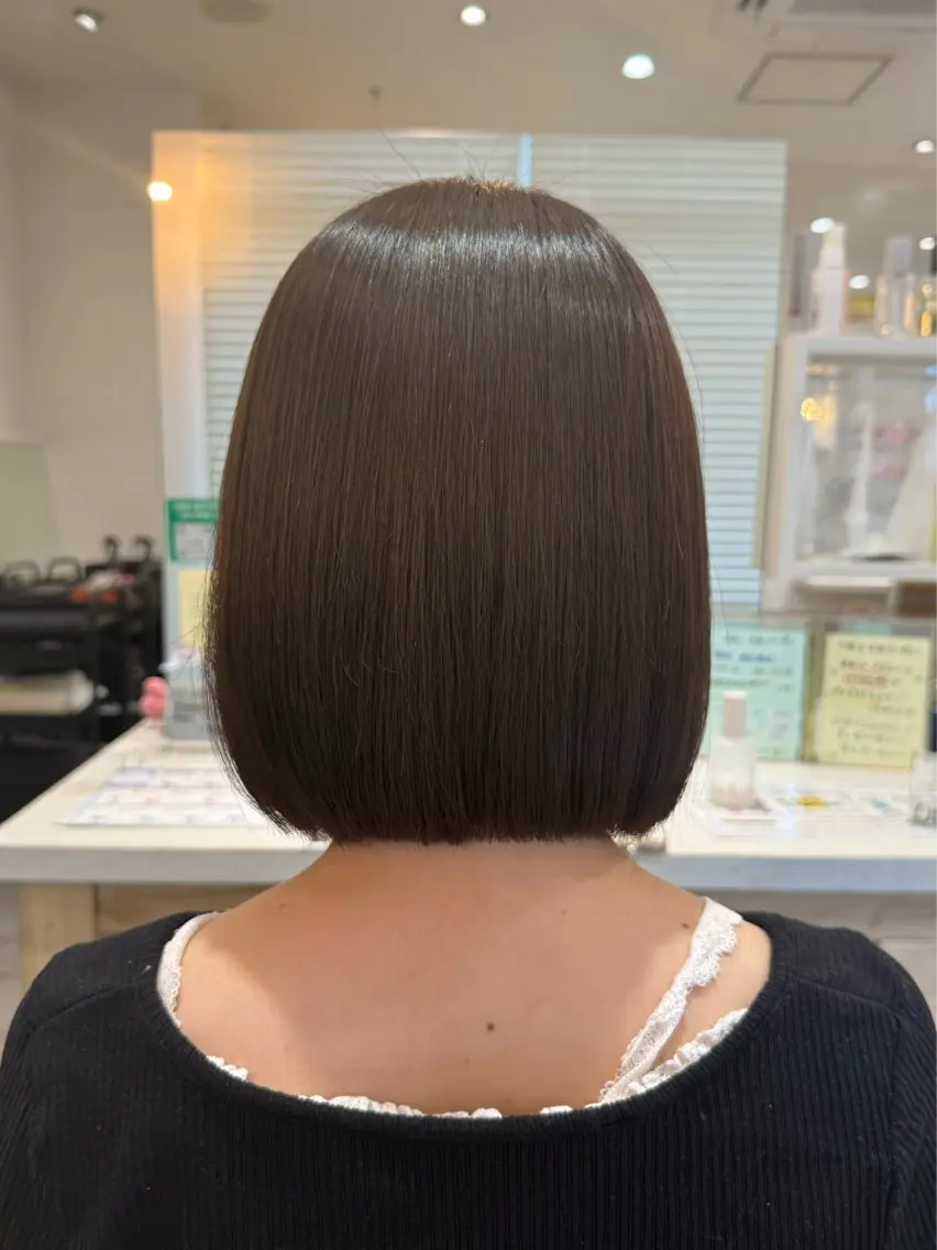 縮毛矯正 脇 幸枝のヘアスタイル