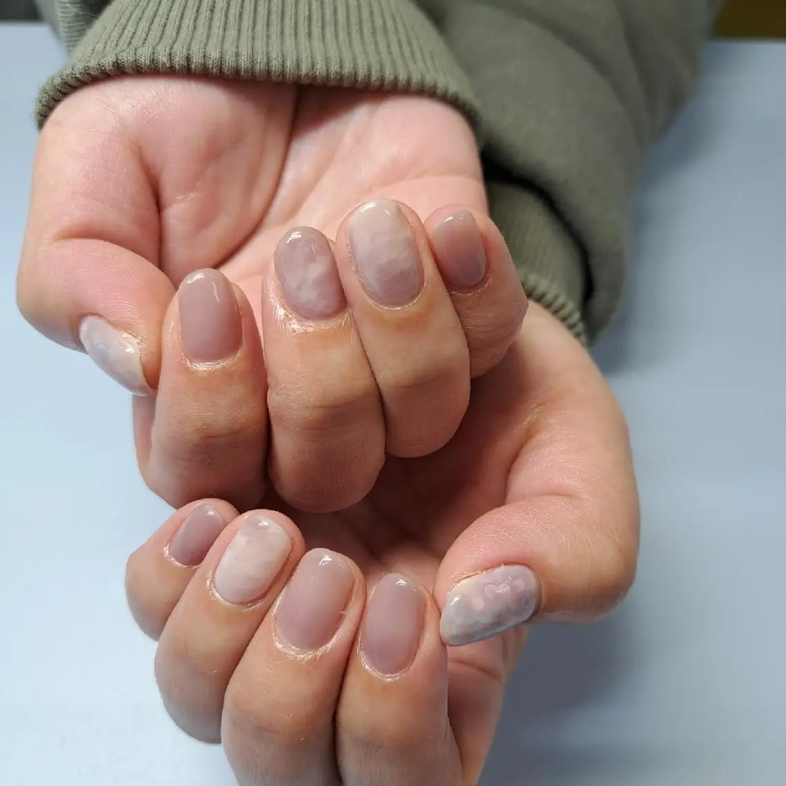 ネイル 大理石ネイル(マーブル) HAYASHI  Nのネイルデザイン