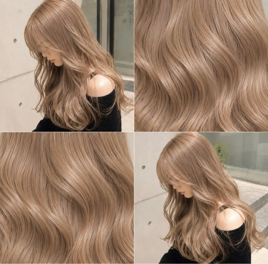 ロング カラー 【暖色カラー＋色持ち 重視】💟まなみのヘアスタイル