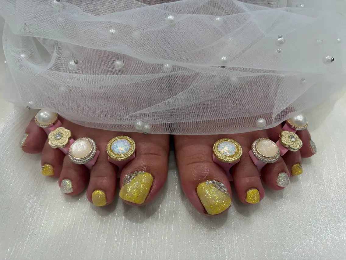 ネイル フットネイル Mermaid Nail saraのネイルデザイン