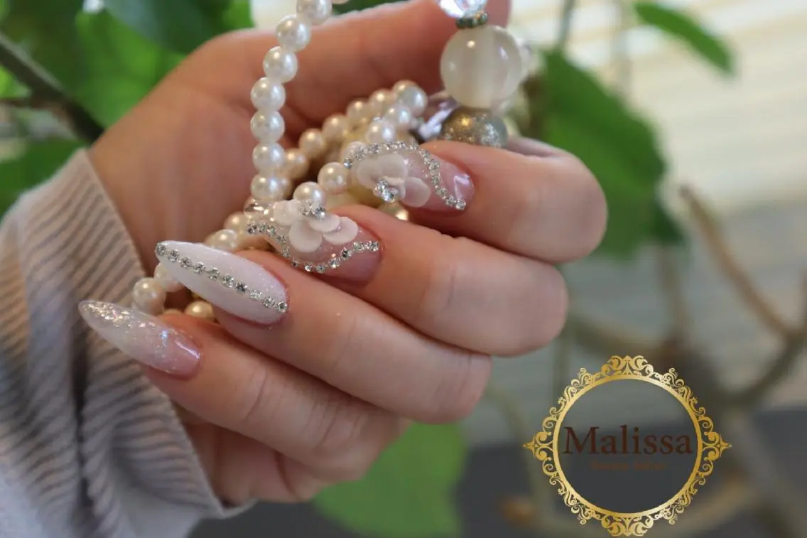 ネイル クリアネイル スカルプネイル ハンドネイル Malissa　 スカルプ&深爪歓迎◎のネイルデザイン
