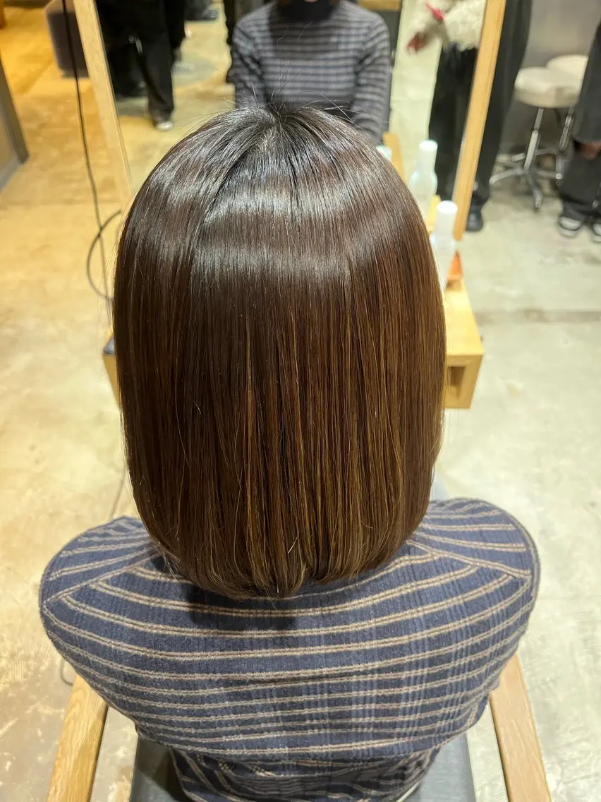 ショート 縮毛矯正 ɪɴɪᴛʏ💚 ᴍɪᴡᴀのヘアスタイル