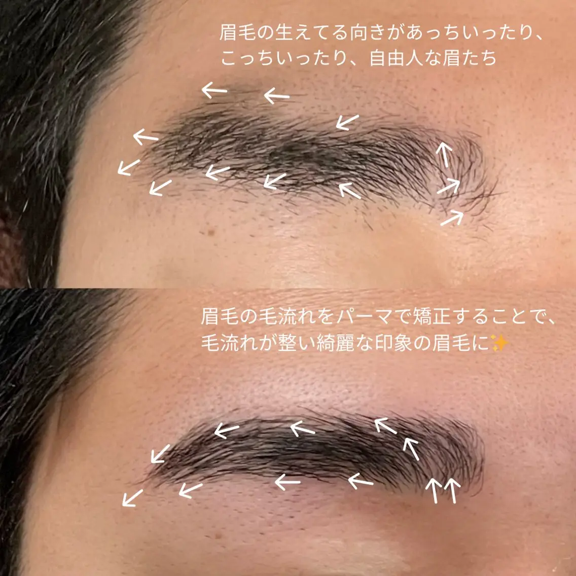 アイブロウ ハリウッドブロウリフト eyelash CHEMIRのエステ・リラクイメージ