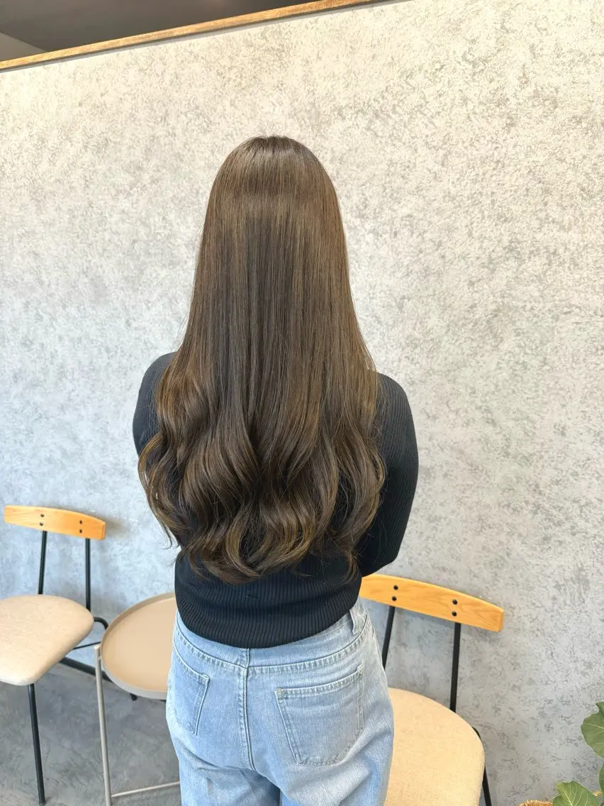 セミロング ☔梅雨対策☔️縮毛 🌈kubo🌈のヘアスタイル