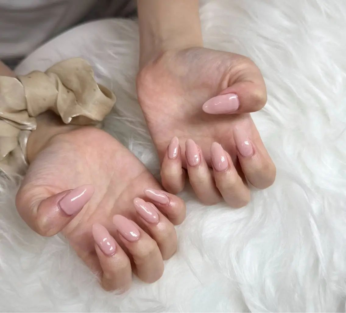 ネイル ワンカラーネイル GrandGreen eye & nailのネイルデザイン