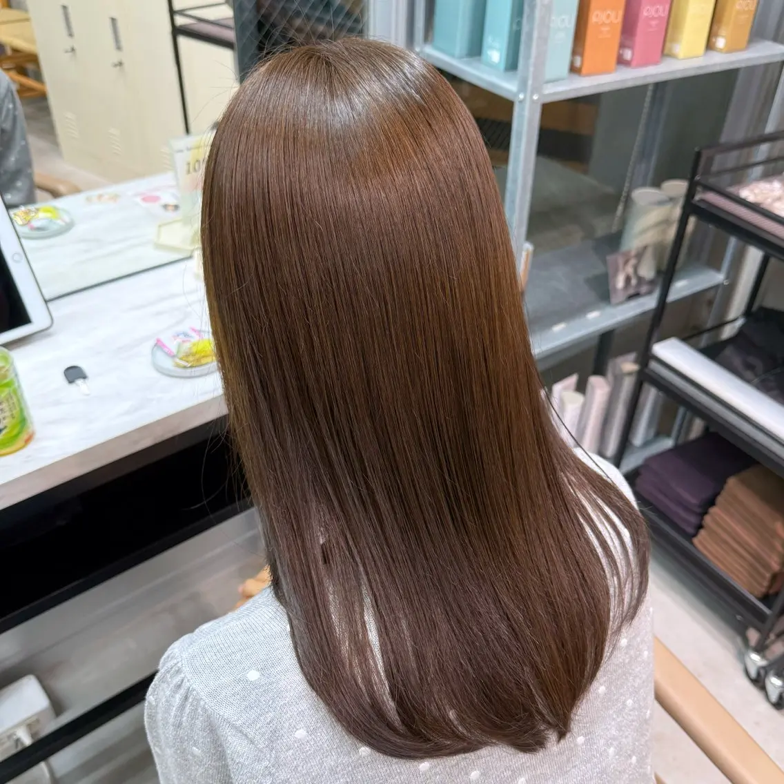ロング ヘアカラー 髪質改善/透明感カラ ー🥣💓rikoのヘアスタイル