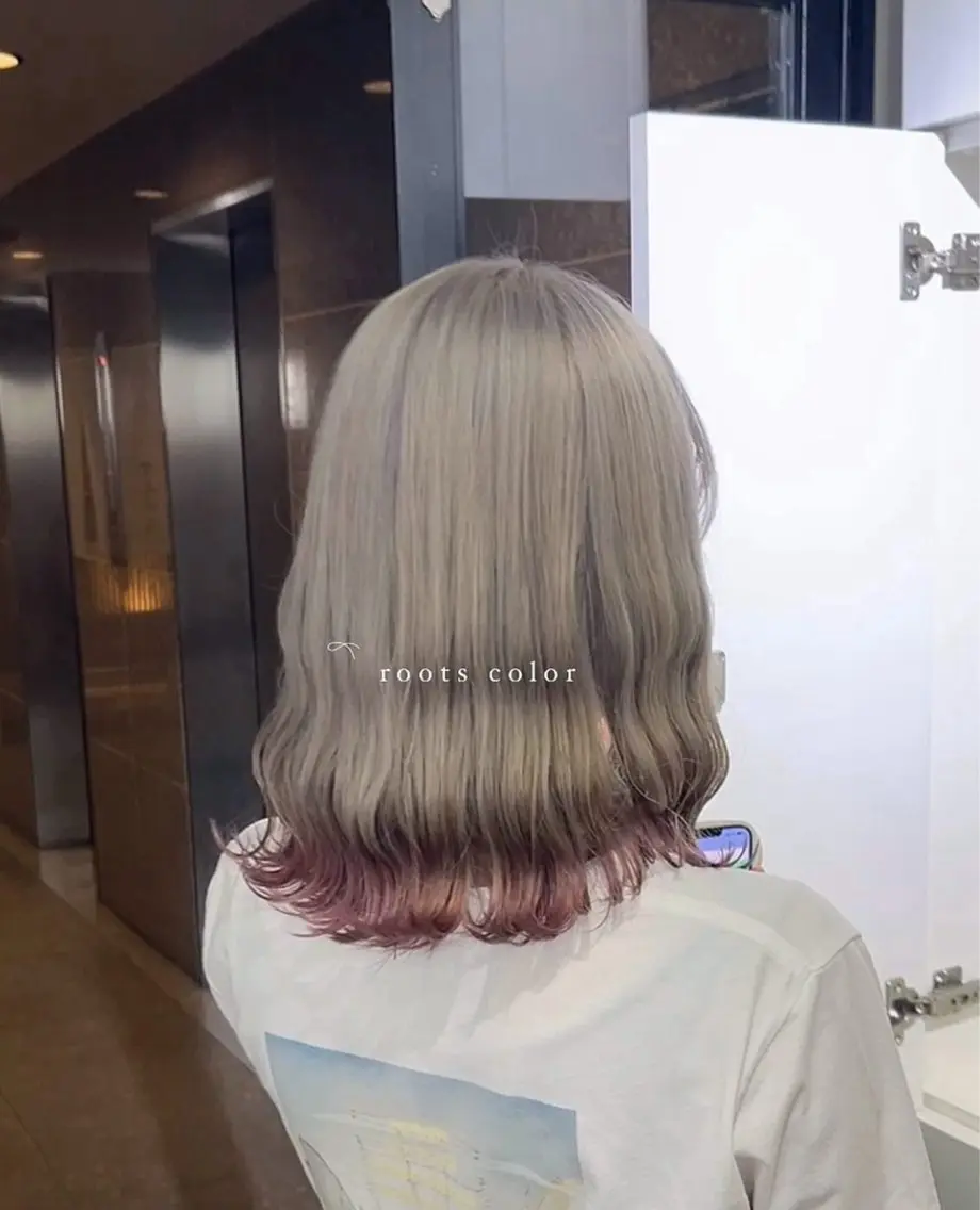 【トリプルカラー】カット＋ブリーチ2回＋カラー＋リペアTrの写真