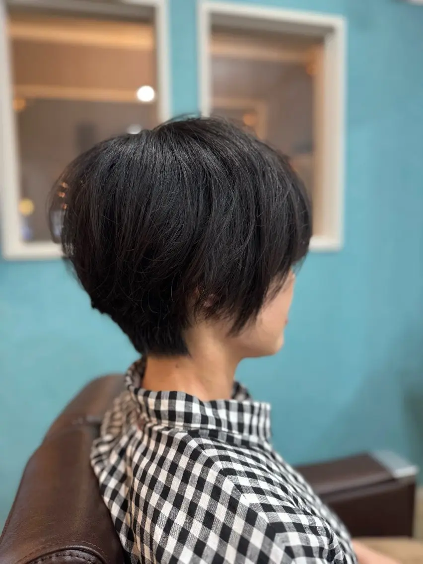 ショート ショートボブ ボブ 顔周りカット ショートヘア ウルフカット 樋口 まさみのヘアスタイル