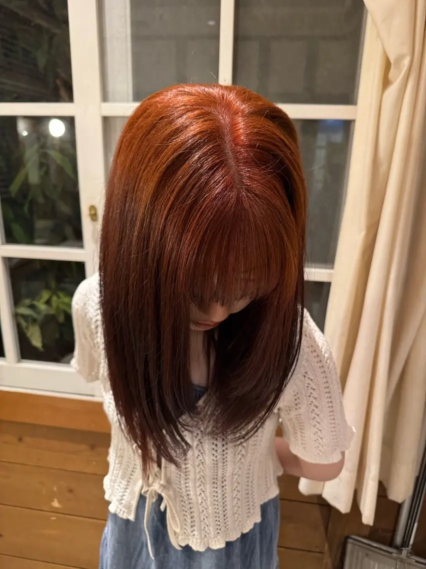 セミロング 鈴木 杏のヘアスタイル