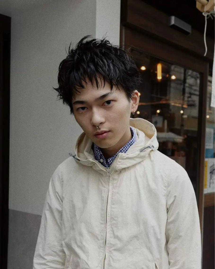 メンズ スパイキーショート カット お洒落カジュアル🍃 まなとのヘアスタイル