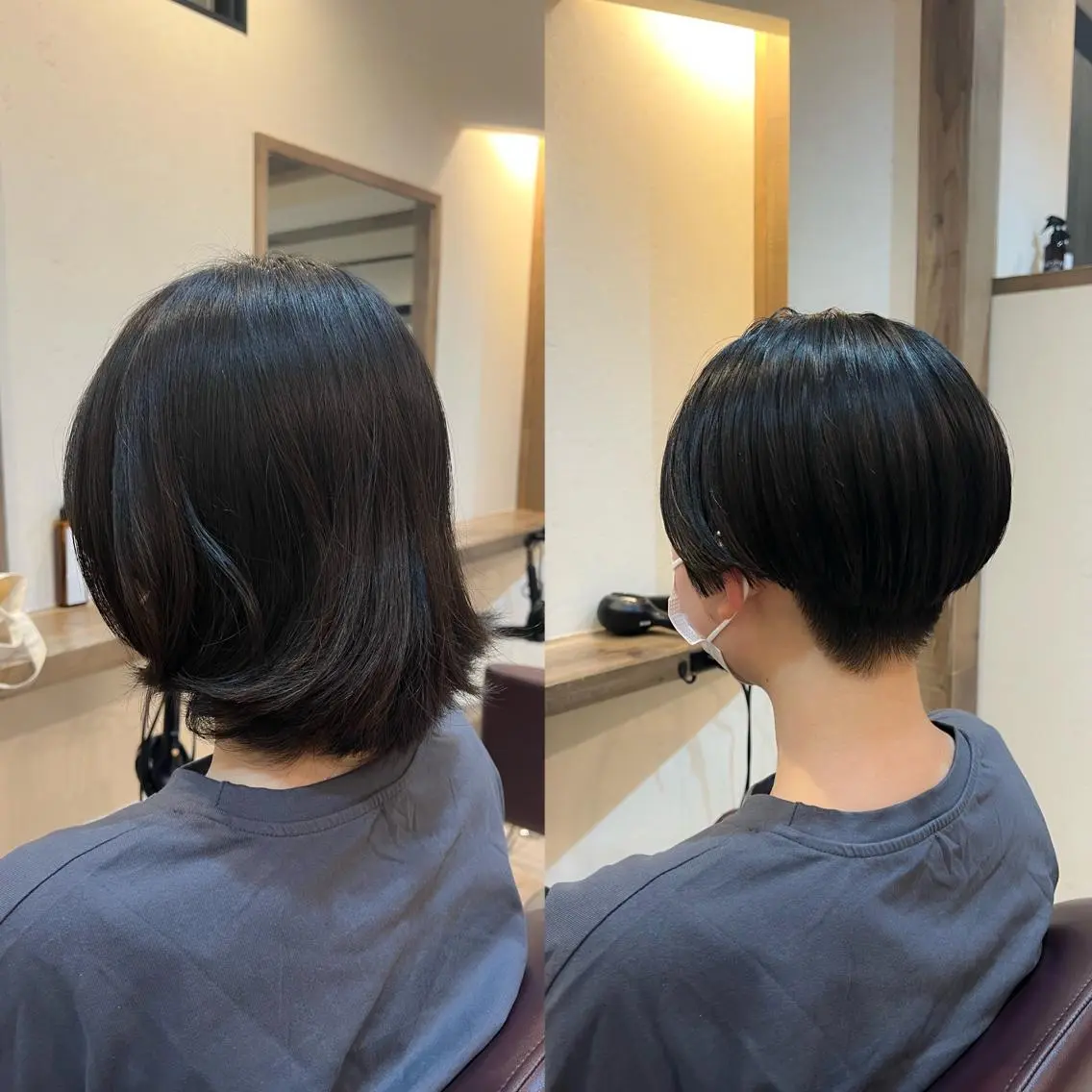 ショート ハンサムショート ショートヘア カット 工藤 梨花のヘアスタイル