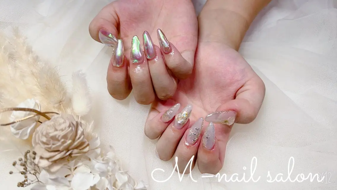 ネイル スカルプネイル M_ nail salonのネイルデザイン
