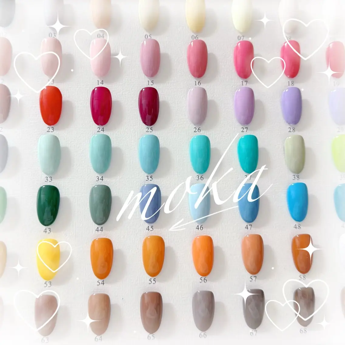 ネイル ハンドネイル ハンドケア 胡蝶蘭レディースサロ ンNailMOKAのネイルデザイン