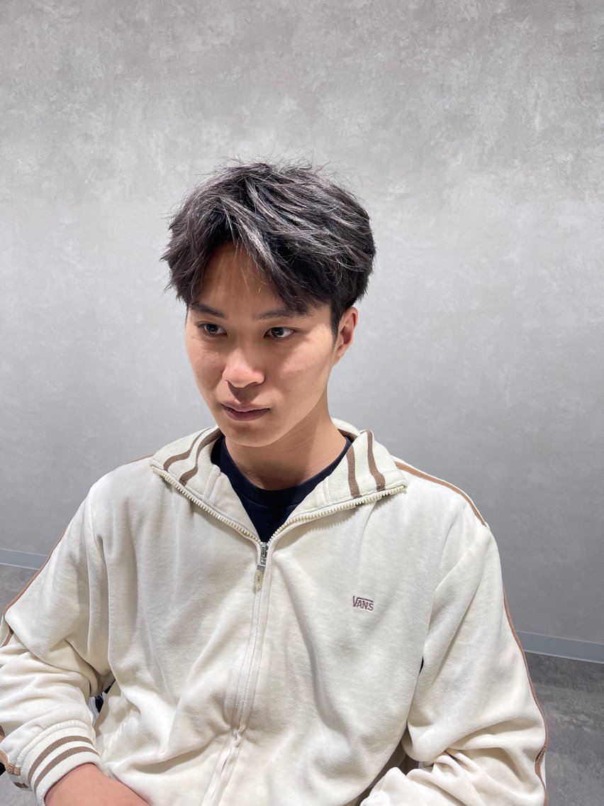カラー パーマ メンズ アッシュ アッシュグレー アッシュグレージュ グレージュ カット ヘアカラー メンズモデル募集中 ‼️| 和田 ゆうやのヘアスタイル