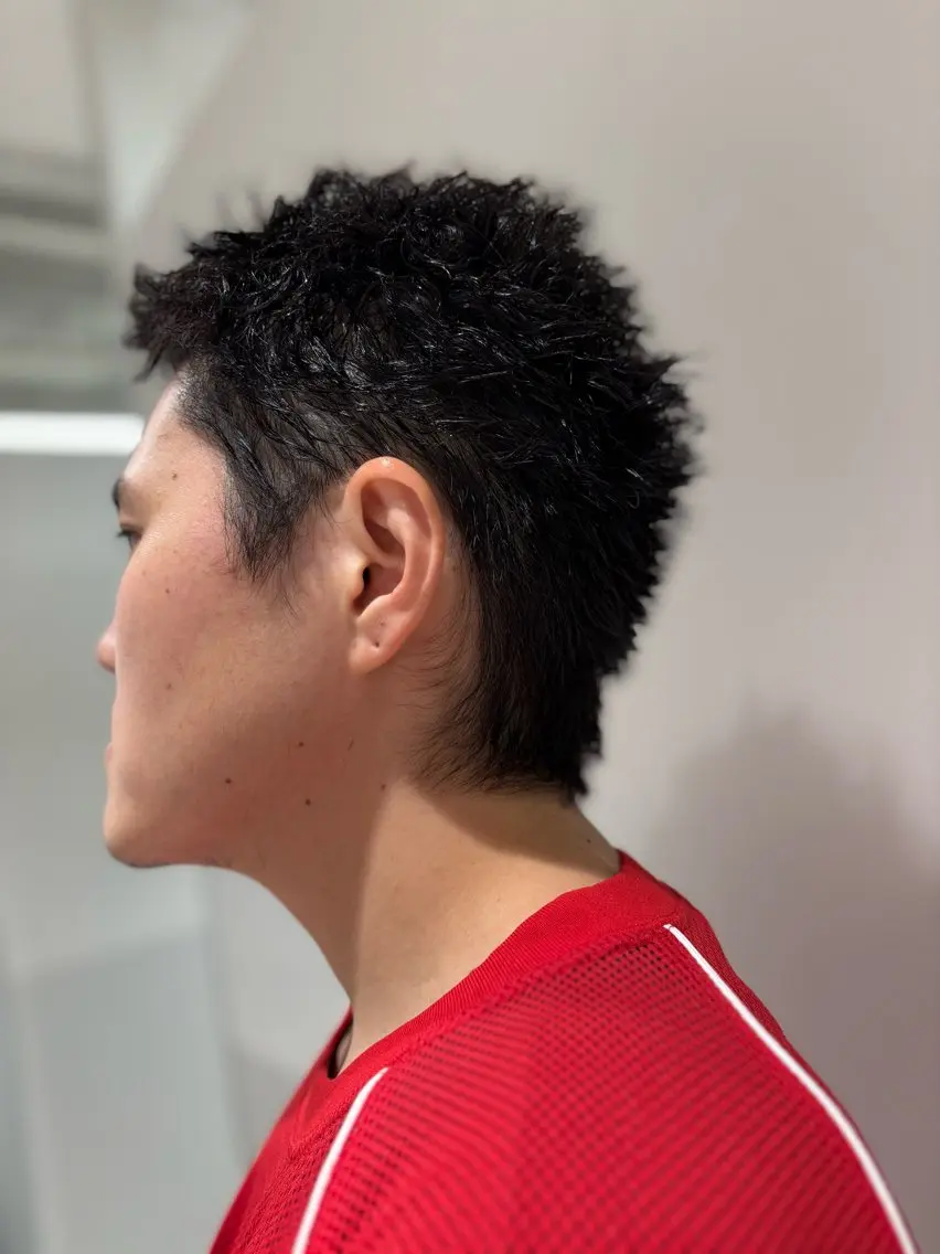 パーマ メンズ 骨格補正カット✂︎ 🌟菅野陽介🌟のヘアスタイル