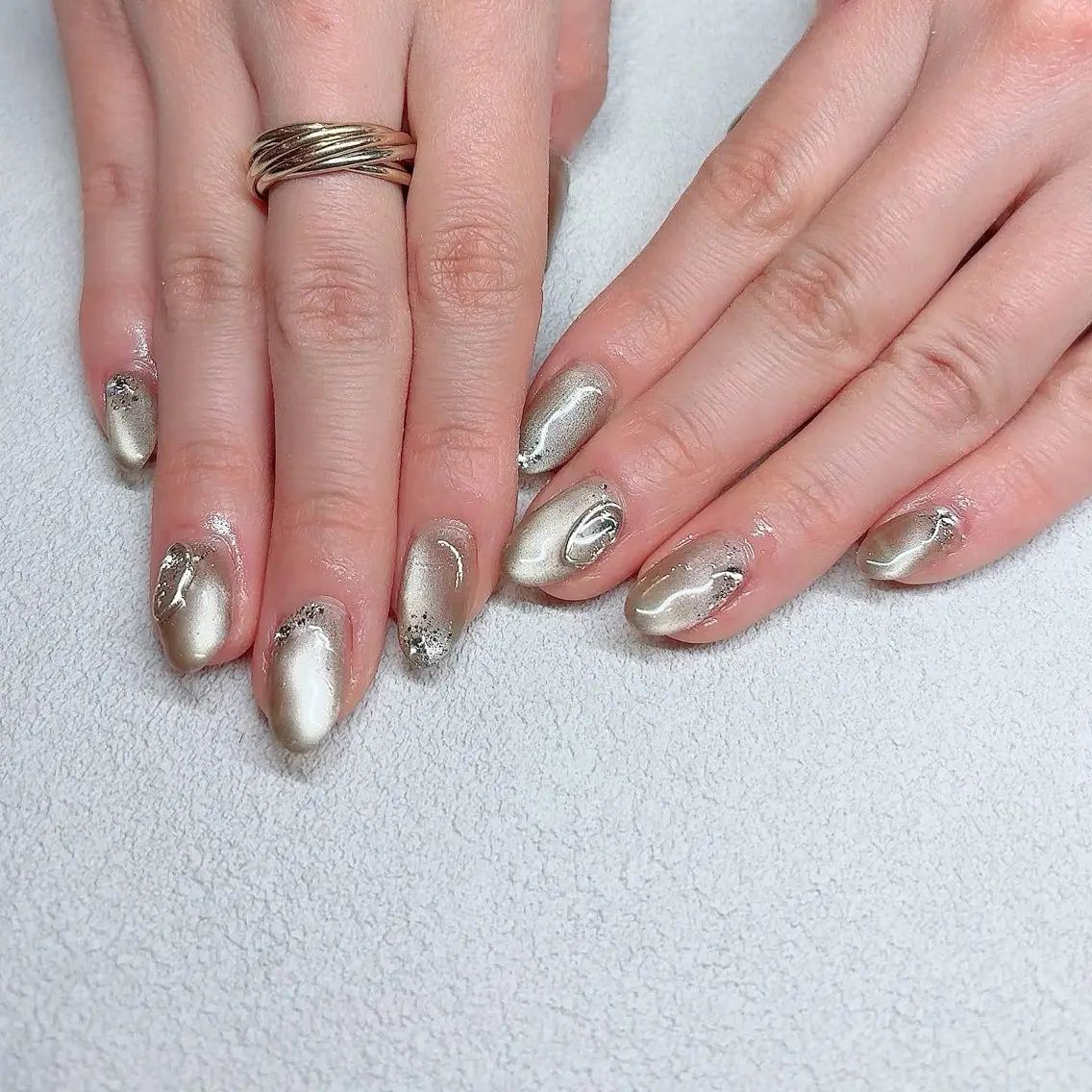 ネイル 西大分S.Nail 𓏲⋆🪸.⋆⸜🫧のネイルデザイン