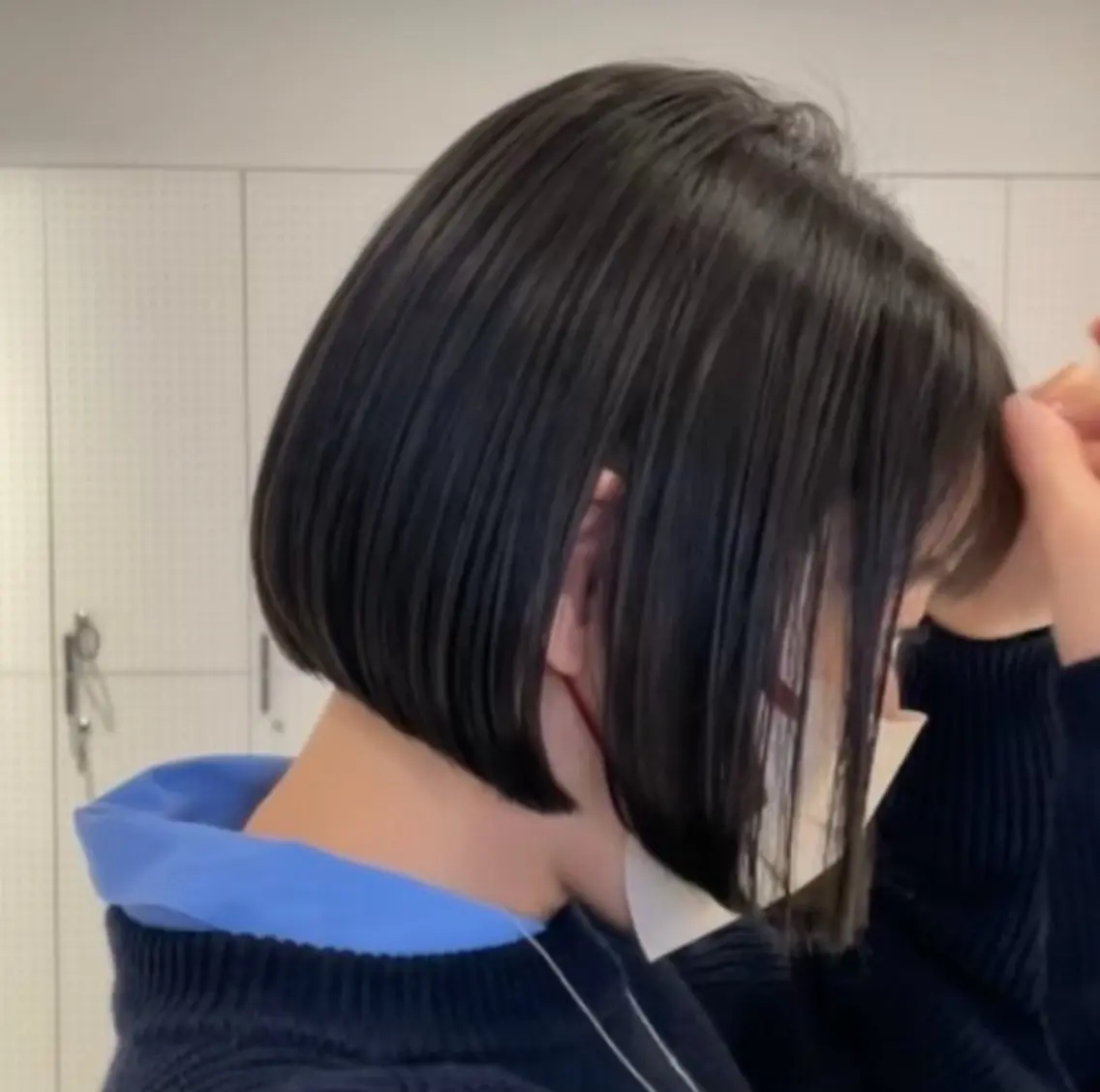 ハイトーン¦カット ¦nanaka¦のヘアスタイル
