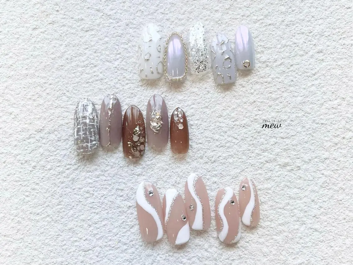 ネイル ハンドネイル Nail salon mewのネイルデザイン