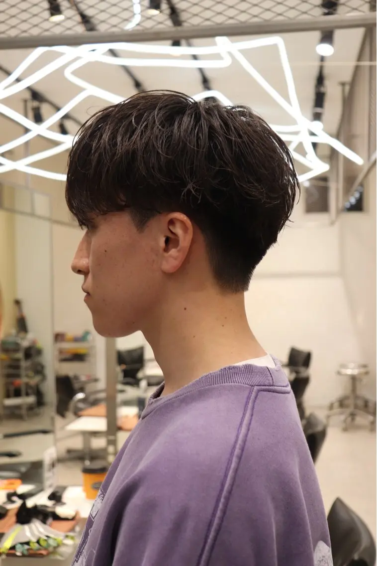 メンズ メンズパーマ RINA fifthtokyoのヘアスタイル