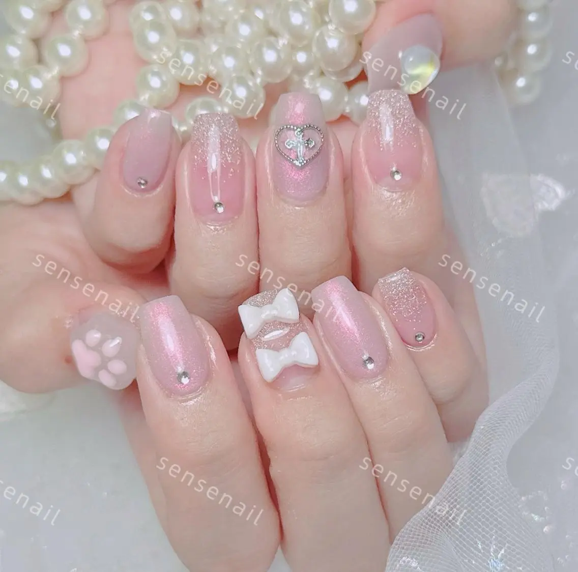ネイル ハンドネイル 🎀Sense Nail新宿店🎀のネイルデザイン
