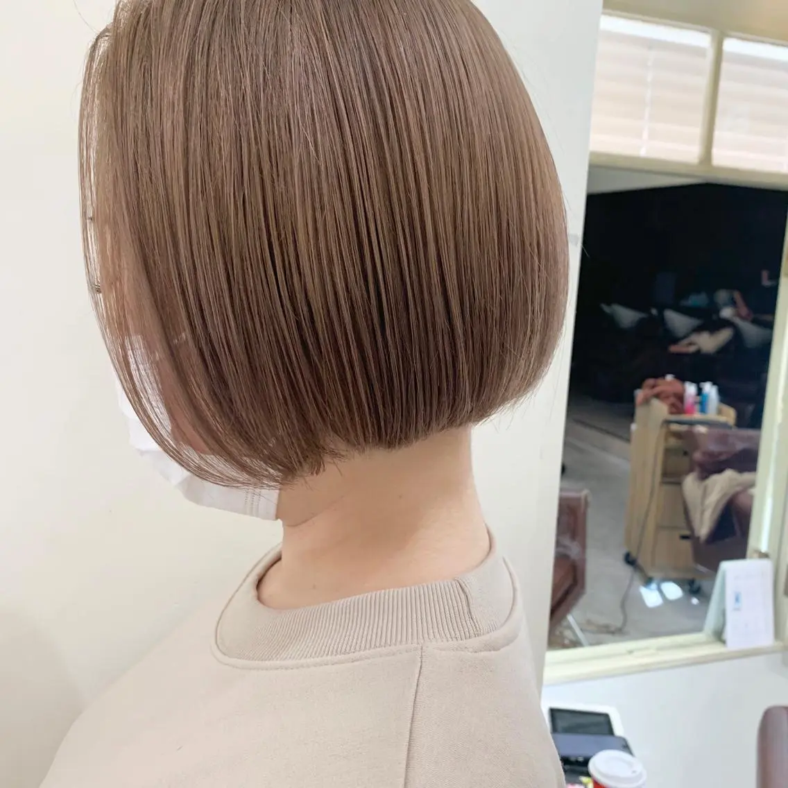 カラー ベージュカラー カット ヘアカラー トリートメント 窪田 椋介のヘアスタイル