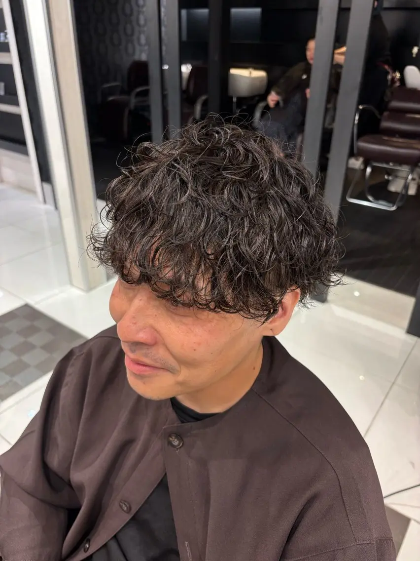【カット+スパイラルパーマ】の写真