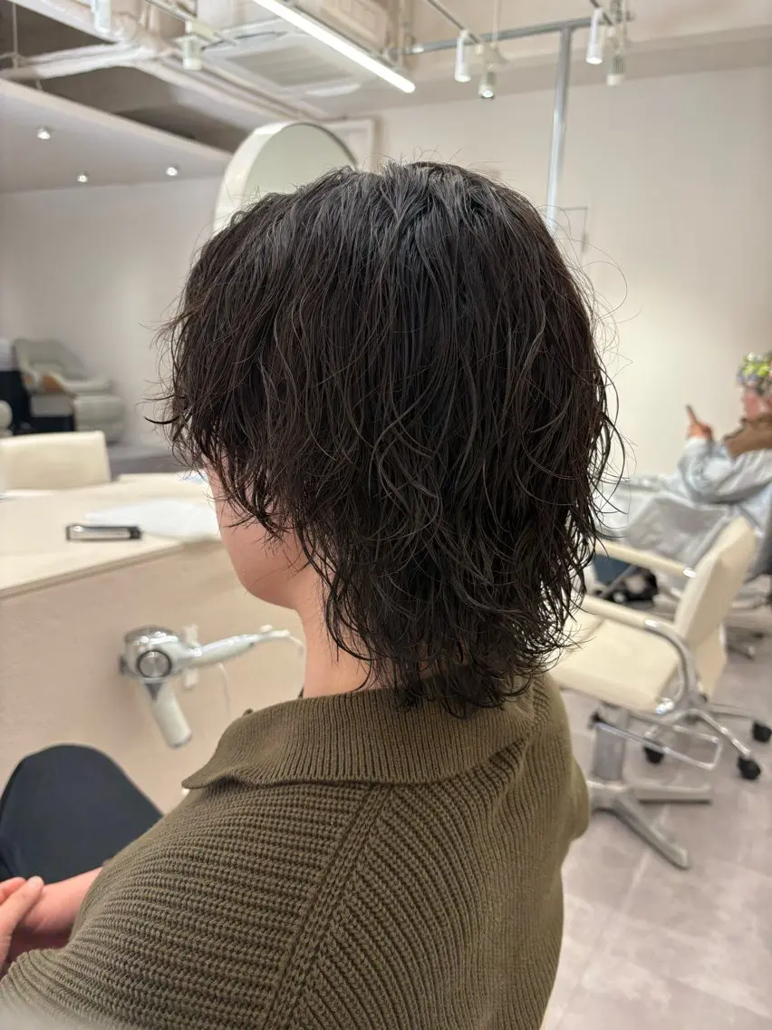 パーマ メンズ カット パーマ メンズパーマ特化🔥 ツイスパ/シャドウのヘアスタイル