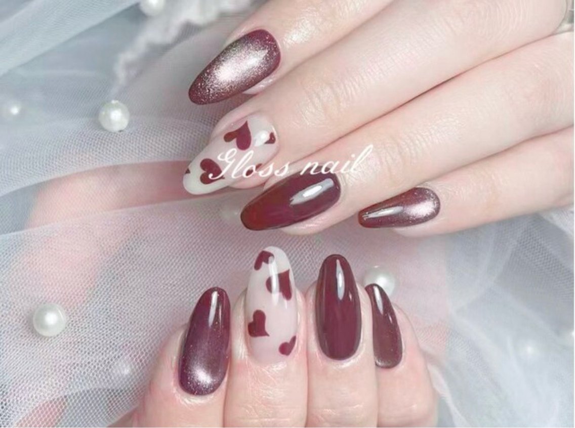 ネイル みゆ🐰 Gloss nailのネイルデザイン
