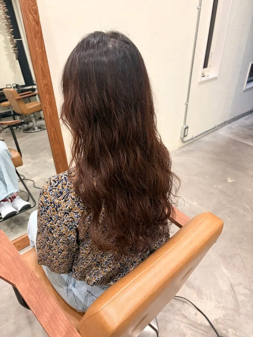 ロング カット パーマ yui /山形/ BLUCKのヘアスタイル