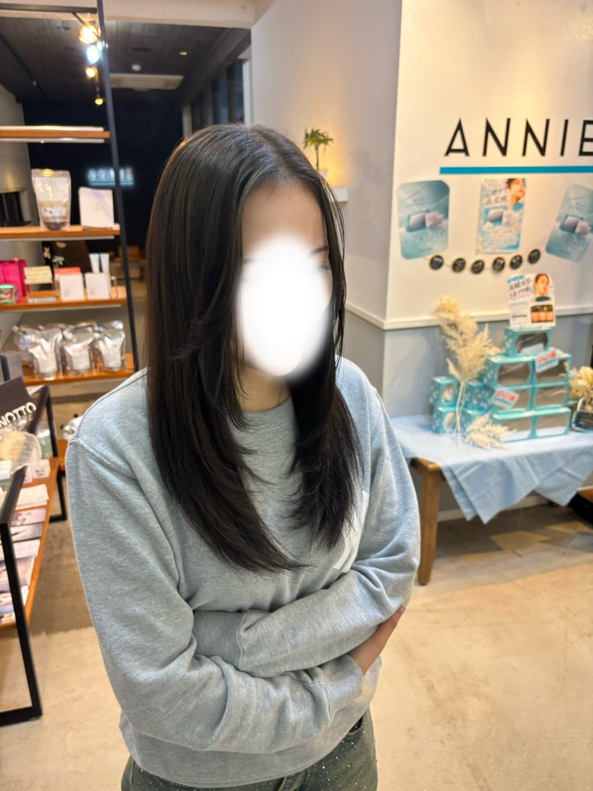 カラー ヘアカラー ANNIE/AYU MI/ブラウンカラーのヘアスタイル