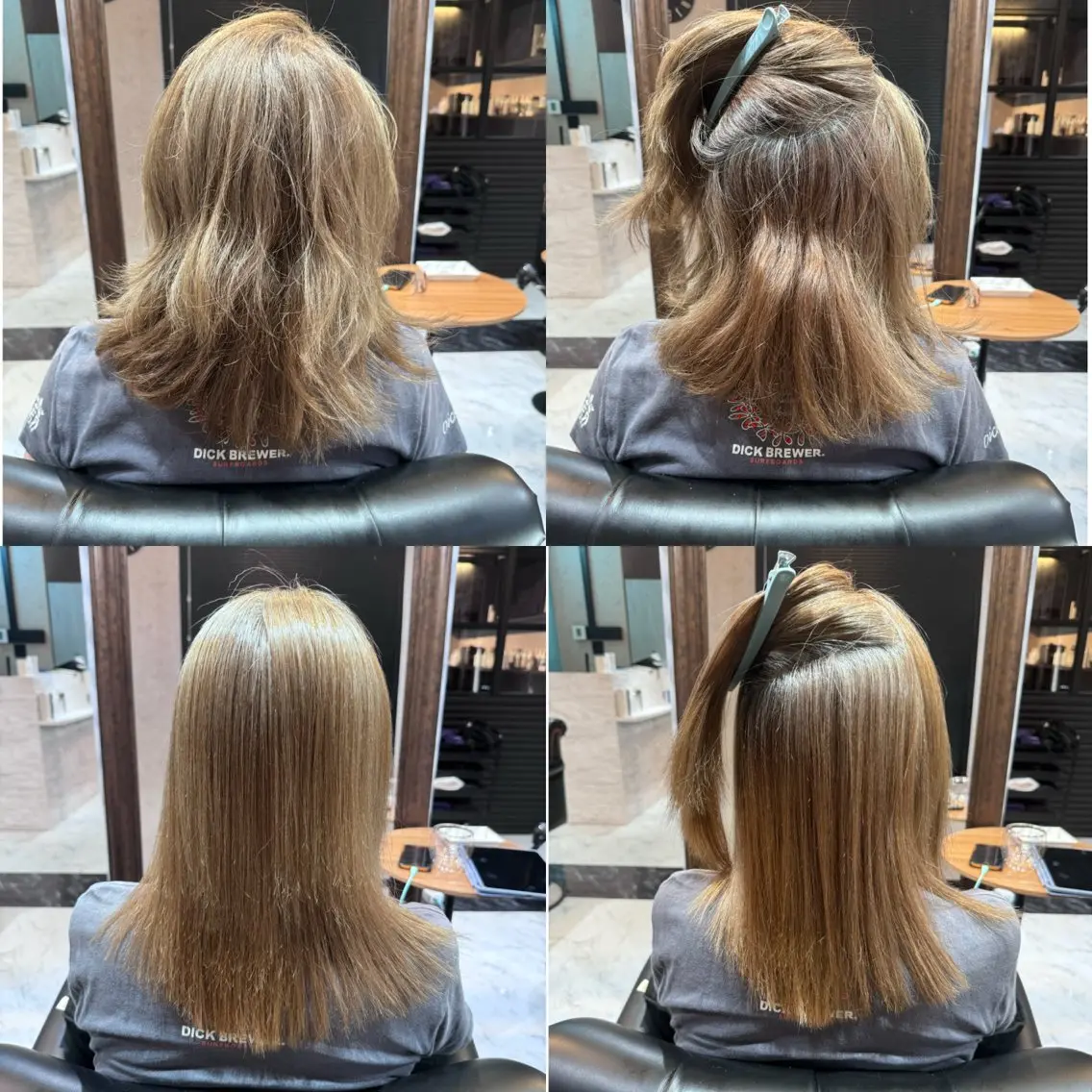 ミディアム 縮毛矯正 LuanaTOKYO 都築佑汰のヘアスタイル