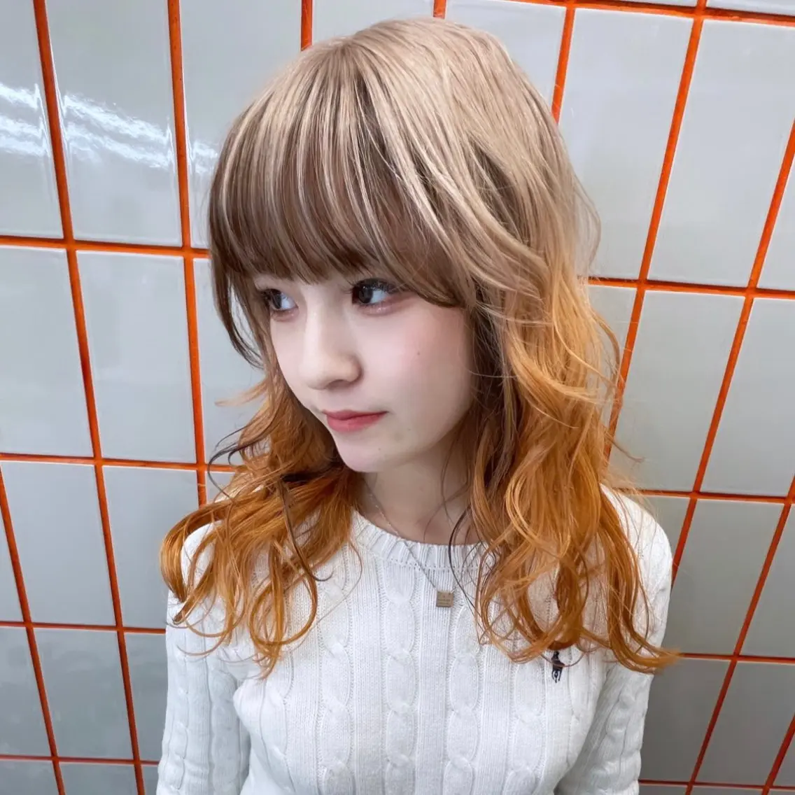 ロング カラー 💍ダメージ最小限 ブリーチ/ちさと💍のヘアスタイル