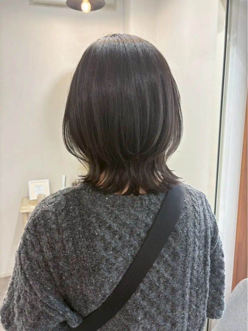ミディアム Rocca hair aoiのヘアスタイル