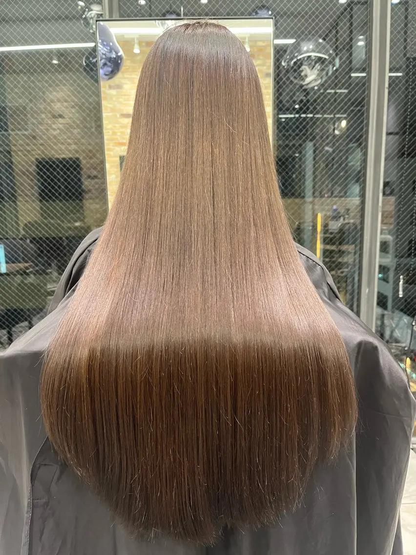 ロング LucksiMie ginza 明松のヘアスタイル