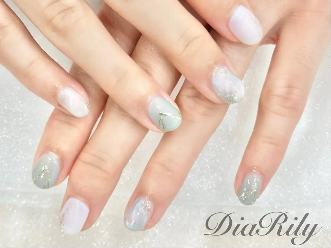 ネイル ハンドネイル ハンドケア diarily はるひのネイルデザイン