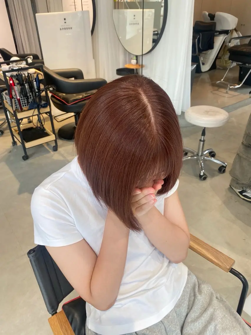 カラー カット ヘアカラー APREKO 葵のヘアスタイル