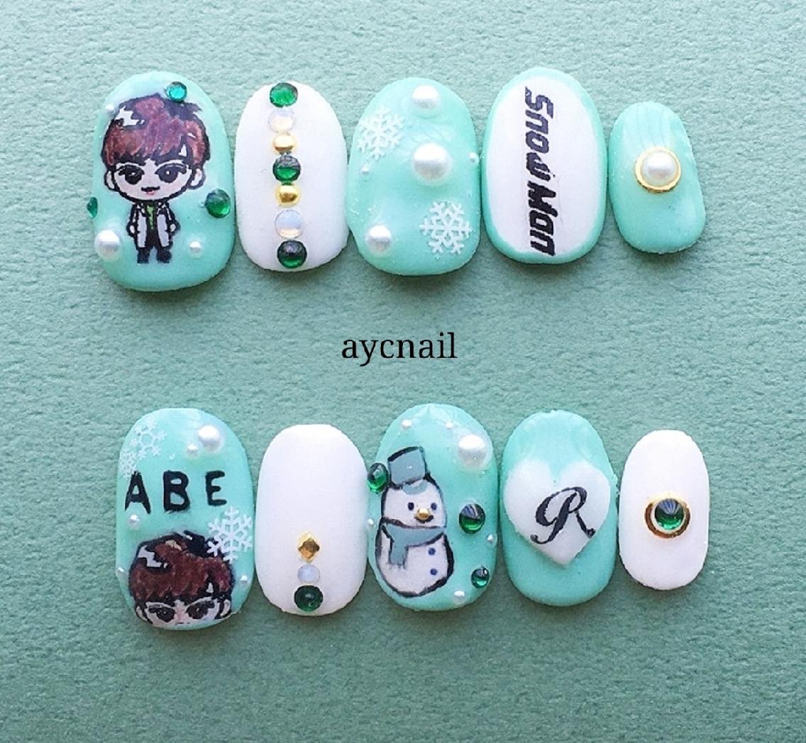 ネイル ハンドネイル 推しネイル | 　aycnailのネイルデザイン