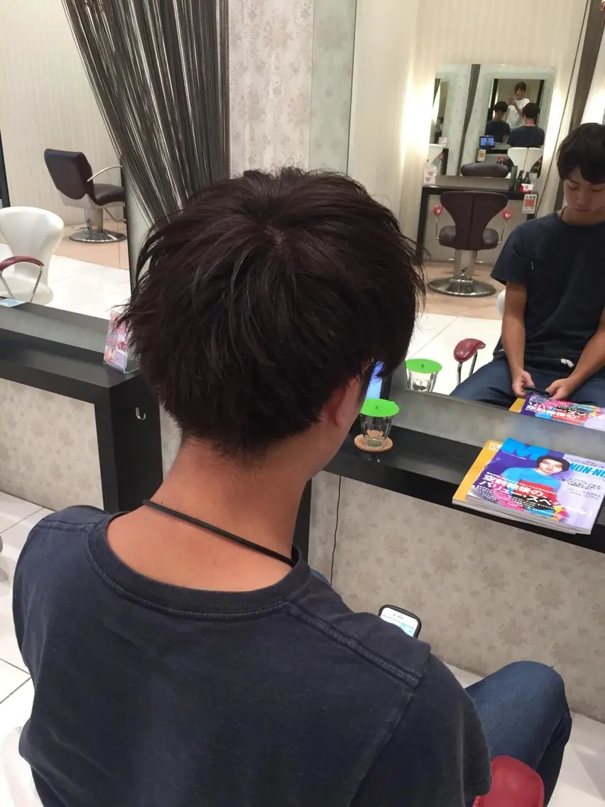 ヘアカラー&トリートメントの写真
