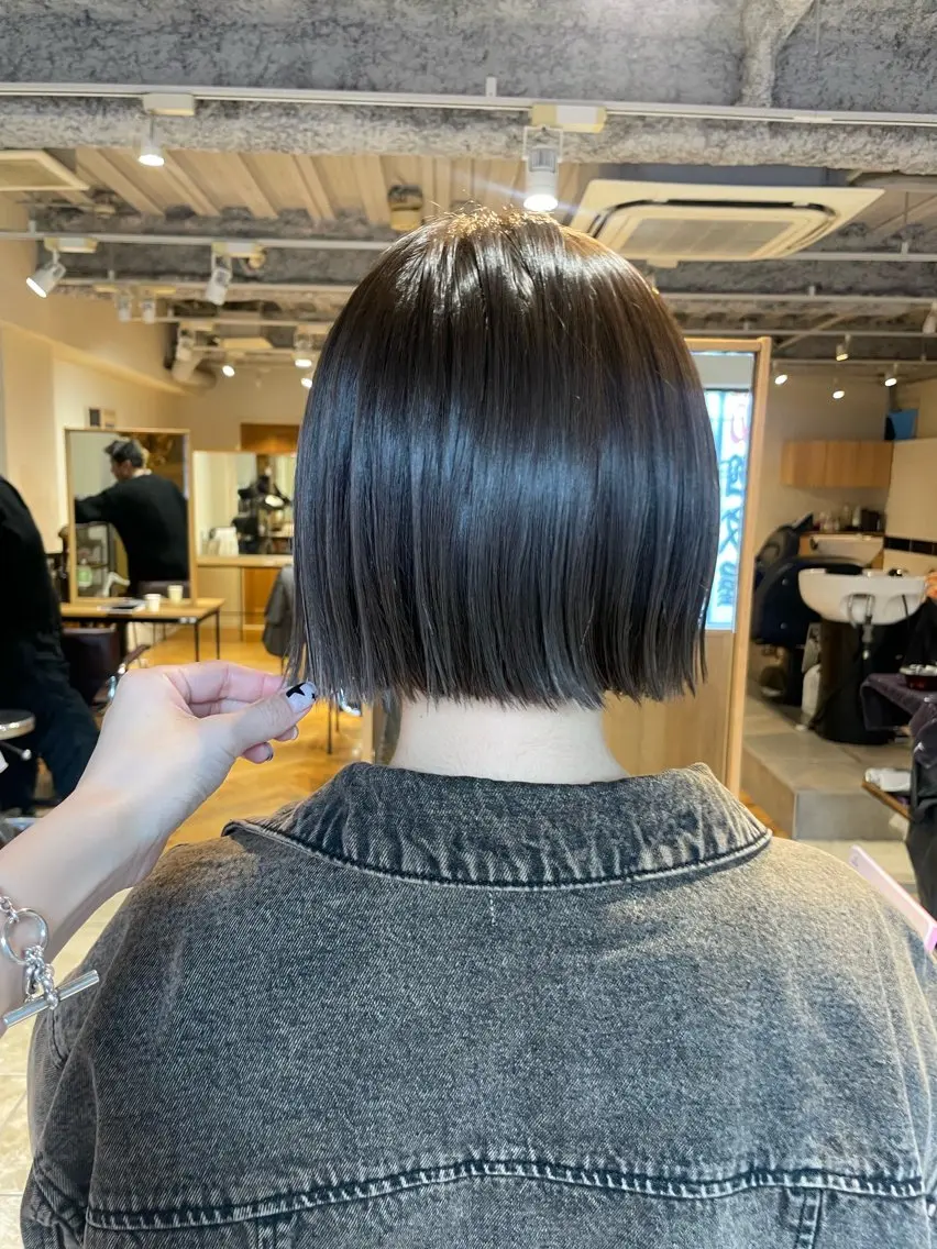 ショート カラー レイヤー／髪質改善／ 銀座／CHIEのヘアスタイル